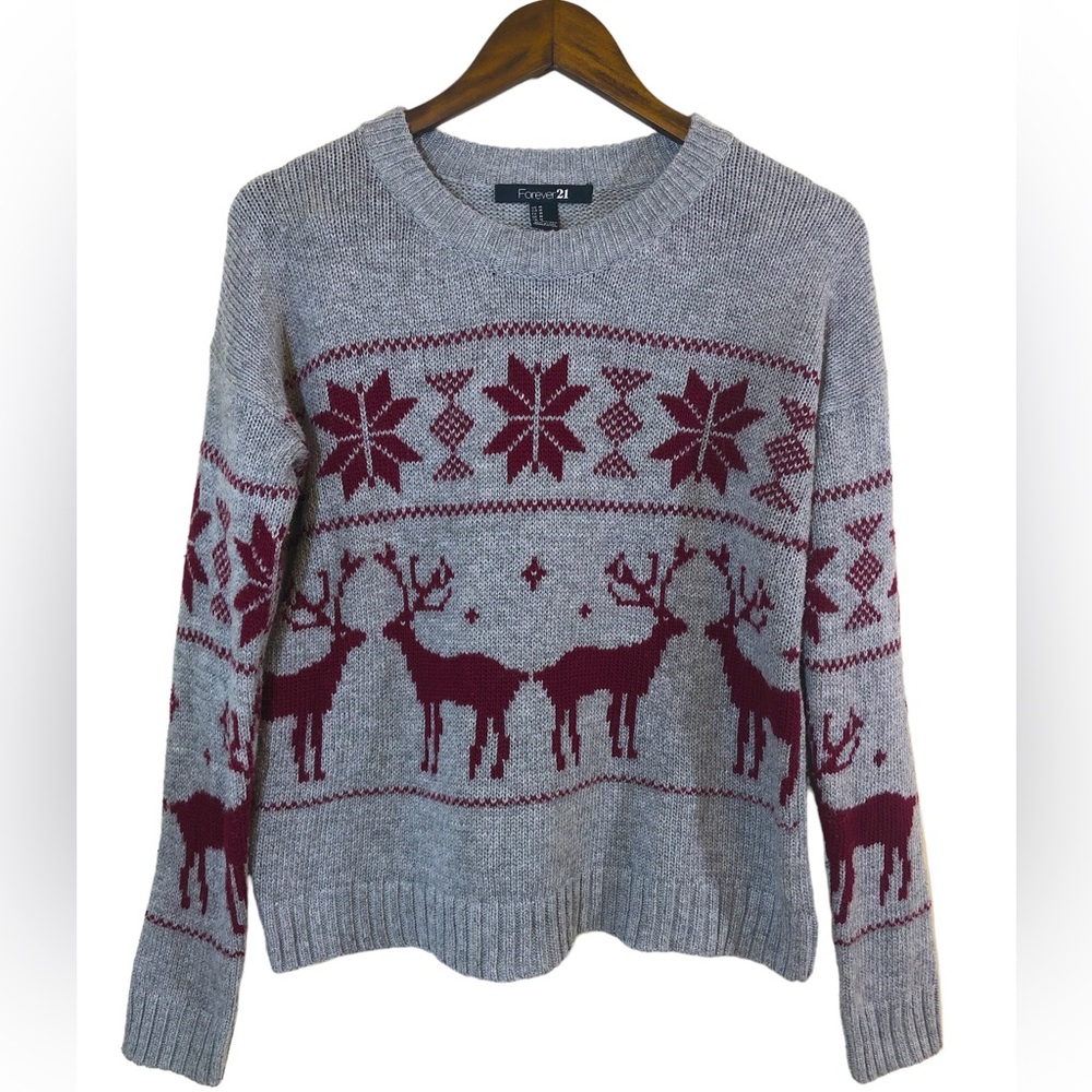 Forever 21 Holiday Sweater Women’s Medium